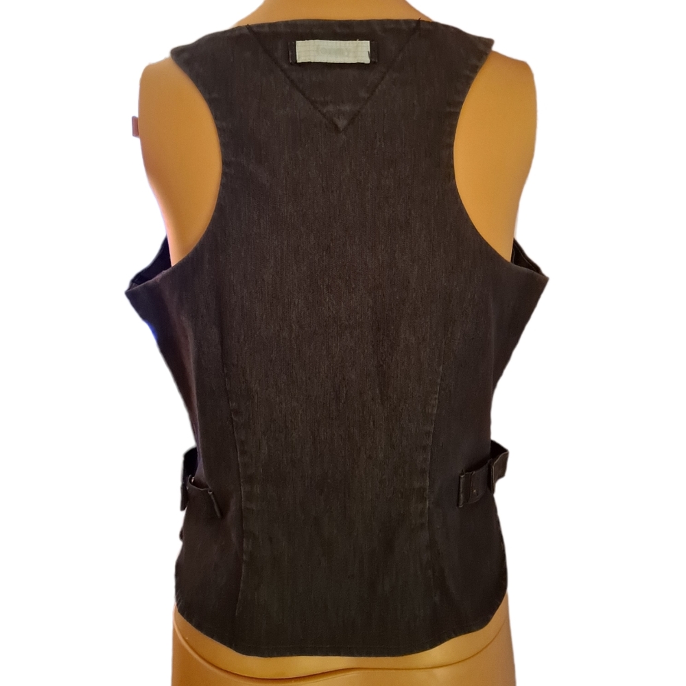 Vintage Tommy Hilfiger Dark Blue denim vest/top